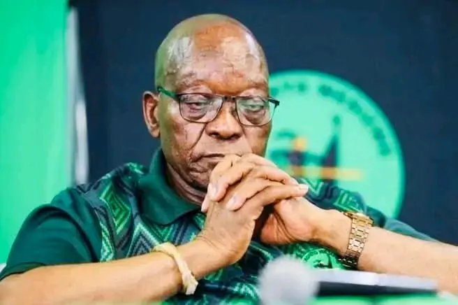 Former South African President Jacob Zuma rushed to hospitalg