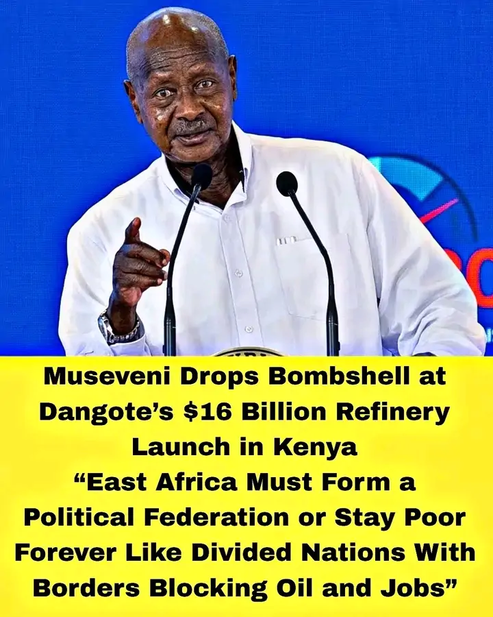 East Africa must form political federation or stay poor forever – Ugandan President Yoweri Museveni