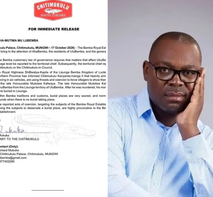 EDITORIAL | Chitimukulu Must NOT Fall into Political Propaganda