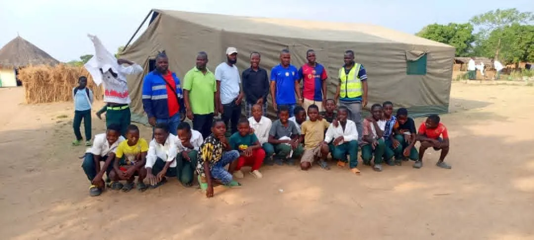 CAPTAIN CHIPETA THANKS NALUMANGO FOR QUICK SCHOOL RELIEF