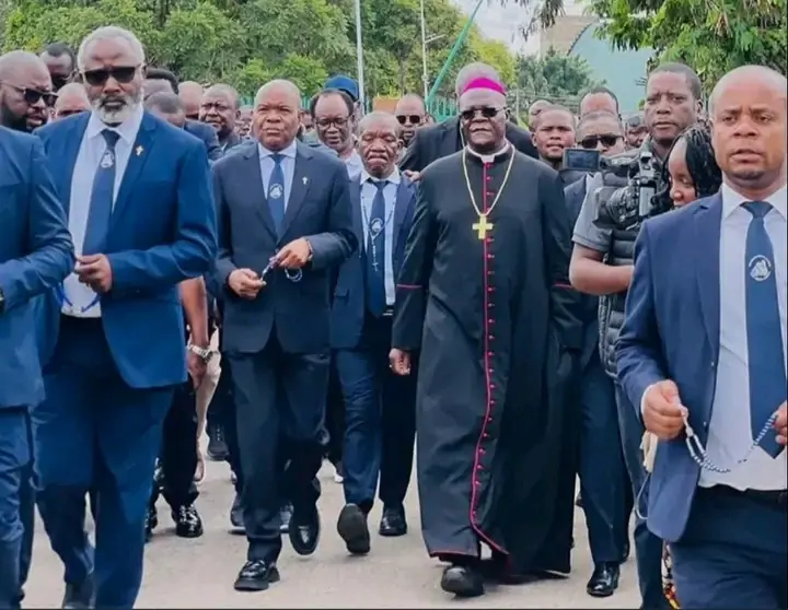 LET’S ALL GATHER AT THE CATHEDRAL OF CHILD JESUS AND PRAY FOR ARCHBISHOP BANDA- Dr Fred M’membe