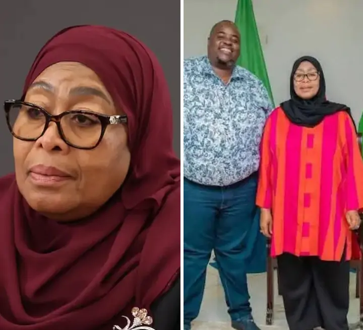 Tanzanian President Samia Suluhu Hassan and her delegation have arrived at Wicknell Chivayo’s home to pay their last respects