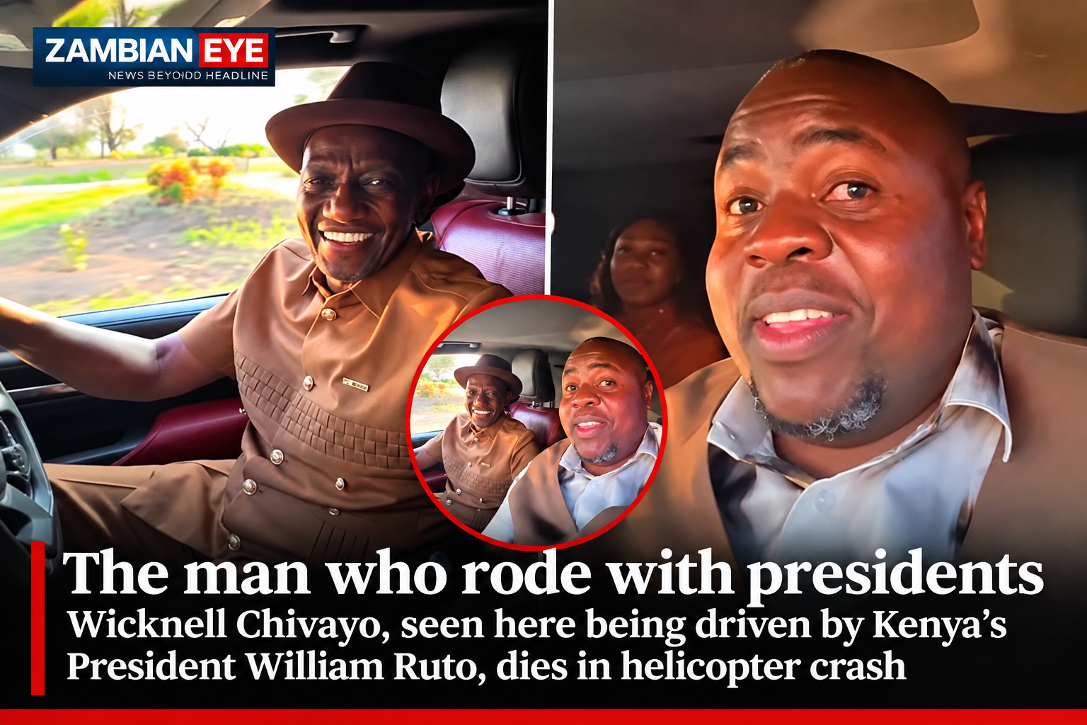 Wicknell Chivayo dies in helicopter crash: The businessman who became famous for standing beside presidents