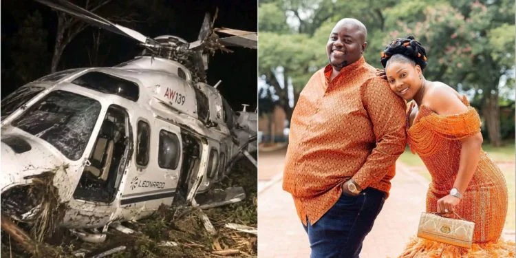 Watch: Forensic experts deployed to probe Wicknell Chivayo helicopter crash