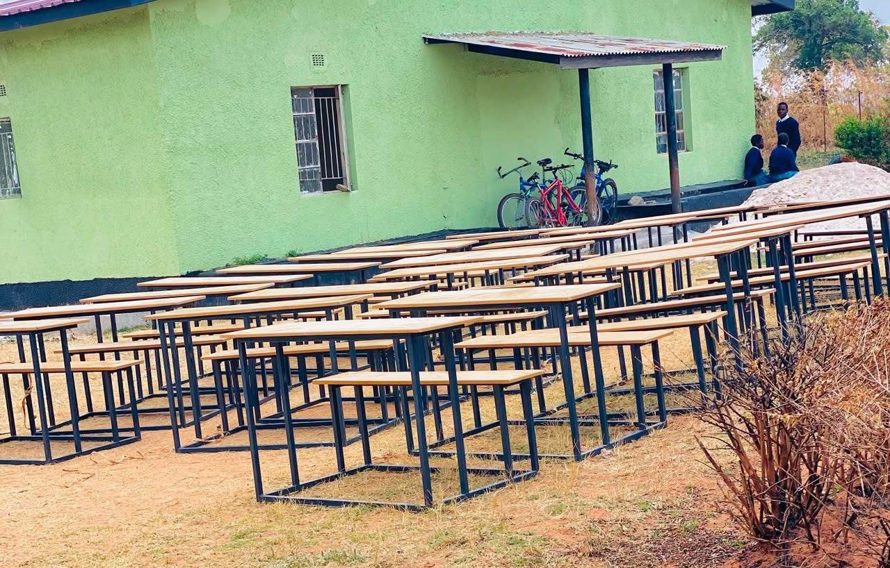 Mikango Secondary School receives 100 CDF desks