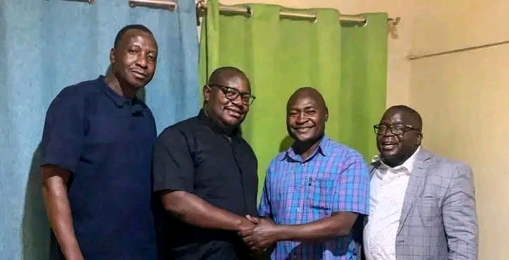Father Tyola and Father Frank Bwalya Reconcile