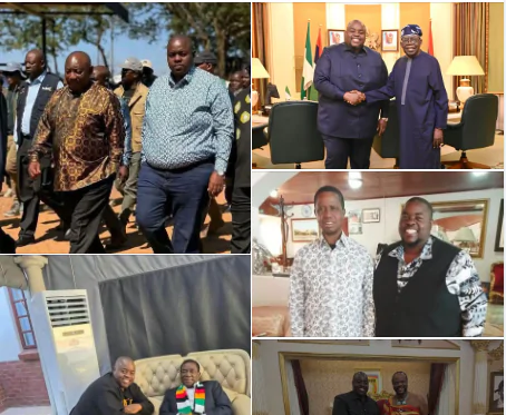 THE AFRICAN PRESIDENTS WICKNELL CHIVAYO MET