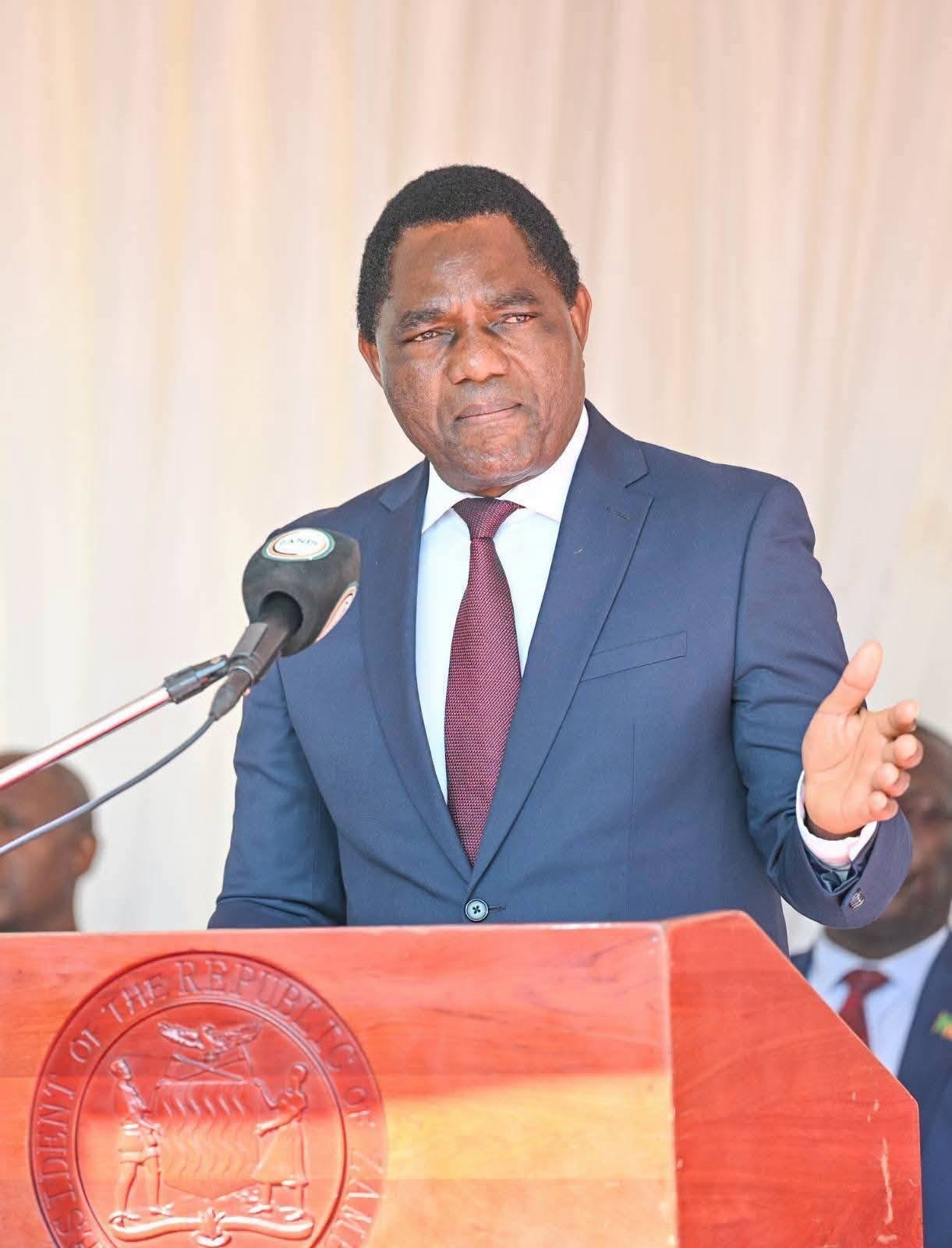 Hichilema Names First Four Ministers, Warns Cabinet: ‘Those Who Veer Away Will Be On Their Own’