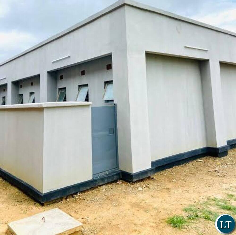 Zambia : Completion Of Ablution Construction Elates Lavushimanda DC