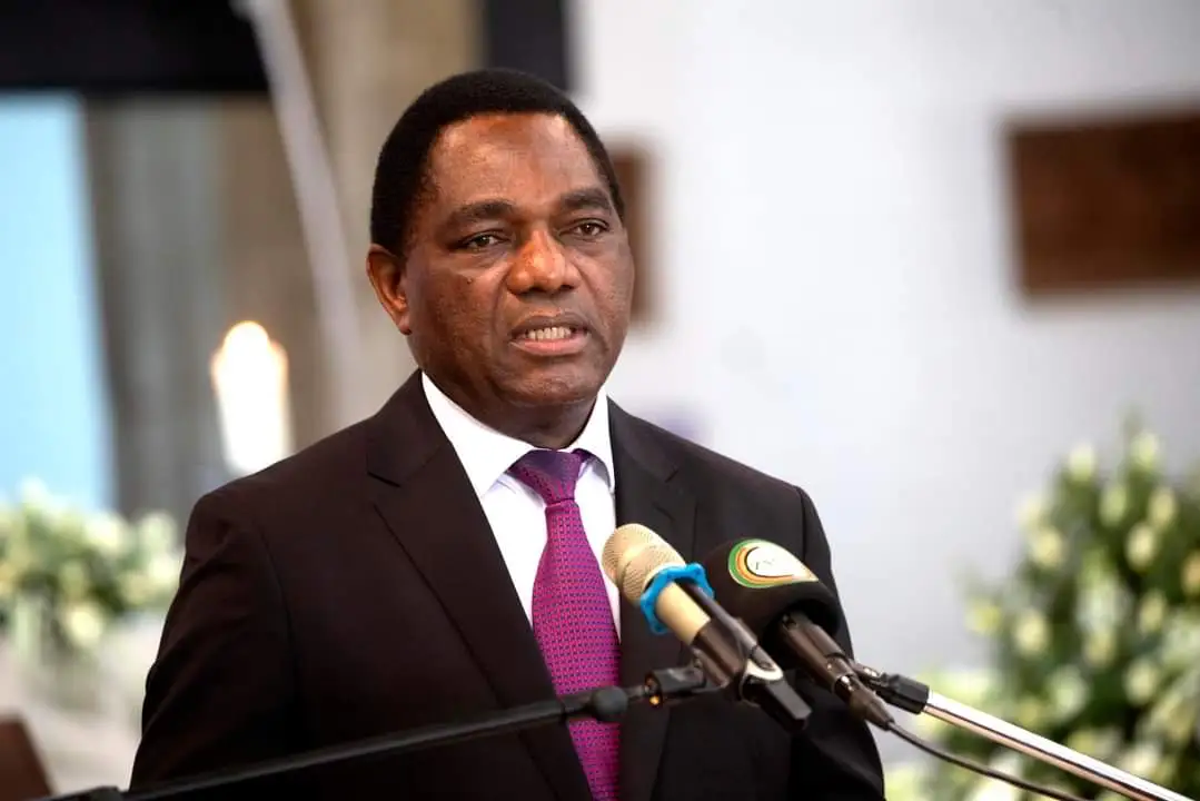HH Heads to UAE to Boost Investment as Zambia Seeks Deals in Mining, Agriculture and Energy