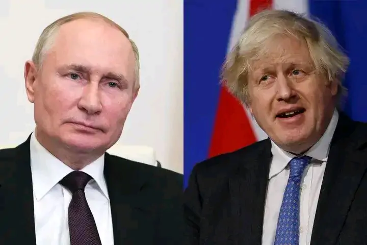 Boris Johnson was actual target of Russian drone strike which narrowly missed a train he was riding across the Ukrainian border
